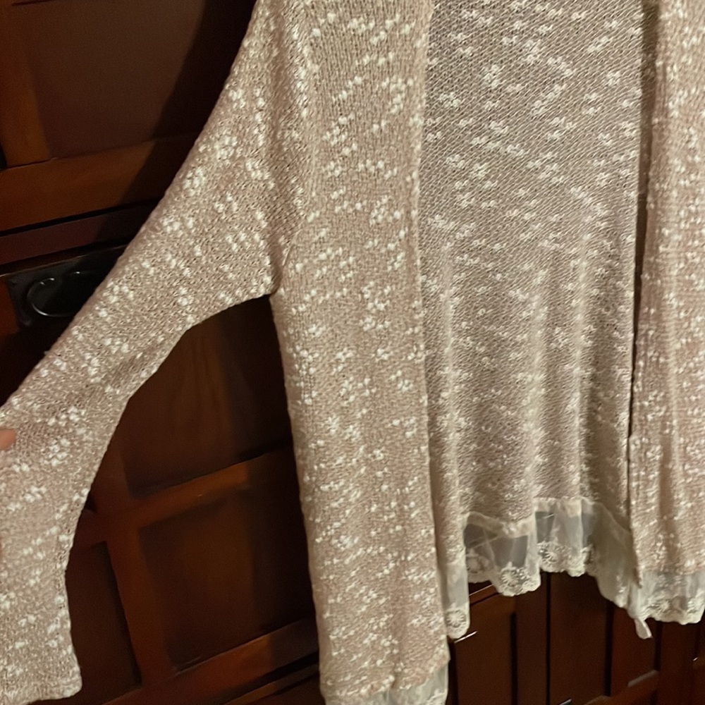 đ»NWT Blu Planet Lace Knit Cardigan Sweater - Picture 8 of 11